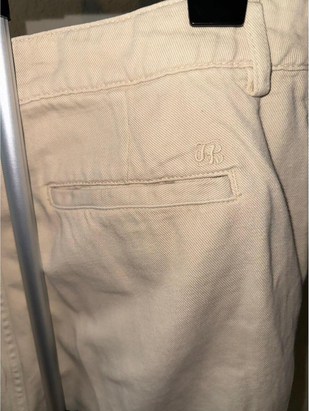 The Kooples HPAN28041J Beige Casual Pants Slim Fit Chino Trousers Men’s 42 NWT - Picture 4 of 7